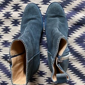 Acne Studios blue suede boots! Gently worn but in great condition! Size 40
